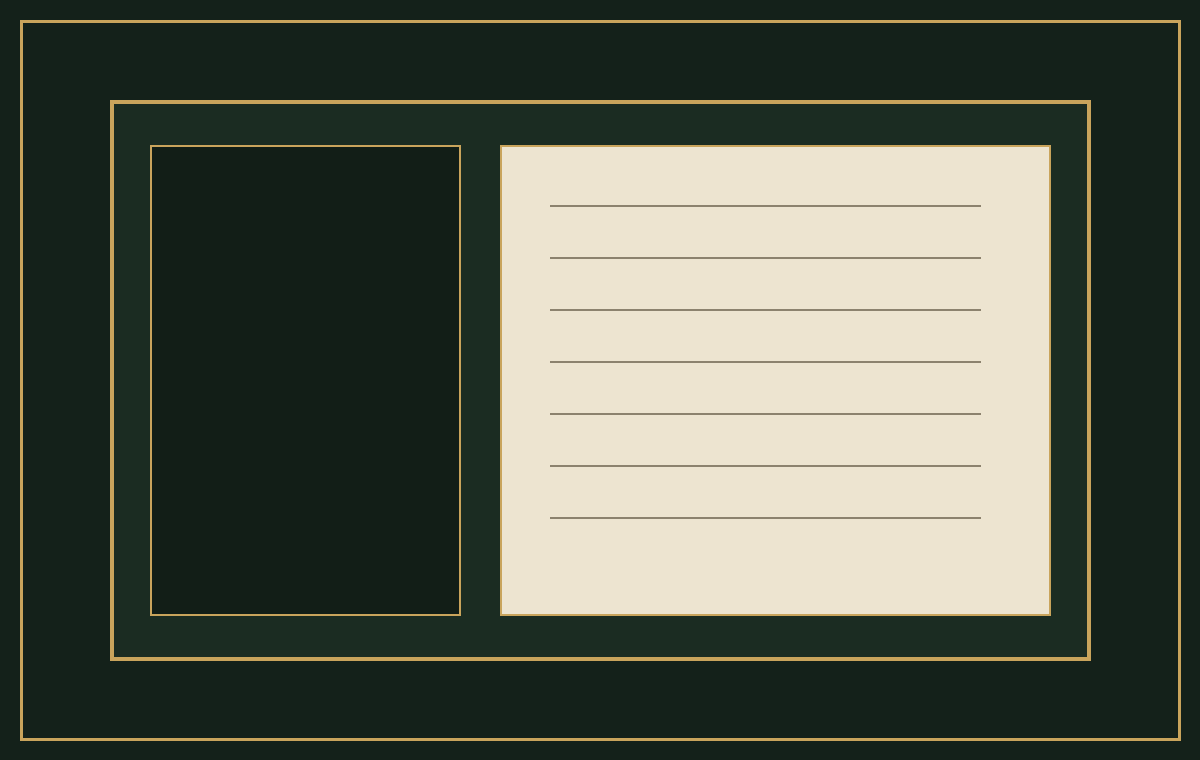 Focused writing editor interface
